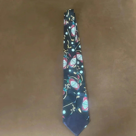 100% silk Tabasco Golf tie - Picture 5 of 5